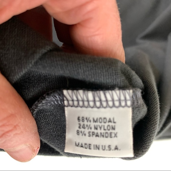 Bryn Walker Short Sleeve Grey Tunic Style Dress - Picture 7 of 11